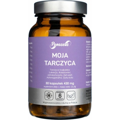 Panaseus Štítna žľaza 430 mg 50 kapsúl