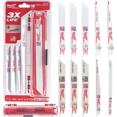 Milwaukee SAWZAL Sada pilových plátků 10ks 49222211