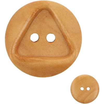 Ideal gombík trojuholník 20 mm 10 kusov