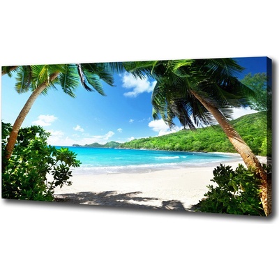 Foto obraz na plátne Seychely pláž 100x50 cm