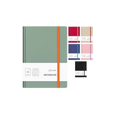 Sentio Бележник с ластик А6 96 листа