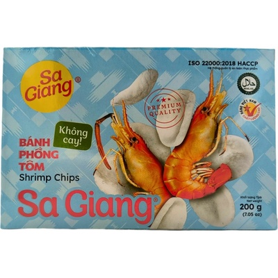 Sa Giang Čipsy krevetové na vyprážanie 200 g