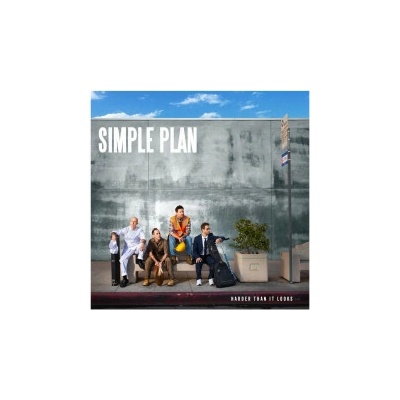 SIMPLE PLAN - HARDER THAT IT LOOKS PINK LP