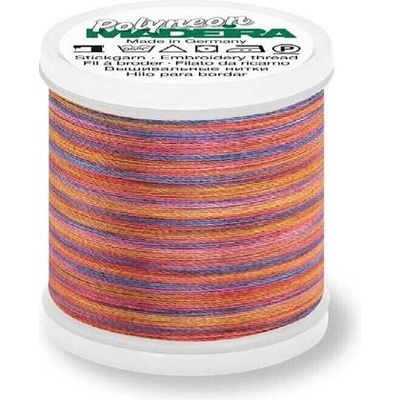 Vyšívací nitě PES Madeira Polyneon (200m) - melírované barva 1609 horizon