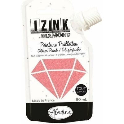Aladine Izink Diamantová farba Diamond koralová 80 ml