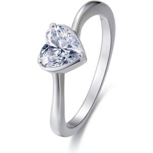 Silenti Jewelry Сребърен пръстен "Емпатия" - 5 - 49мм (15.6мм диам. )