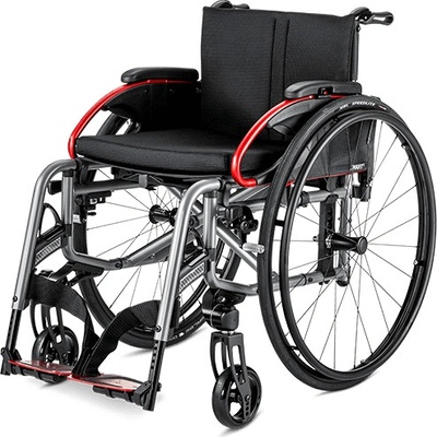 Meyra SMART S Aktivní invalidní vozík 2.370 Šířka sedu 32-52 cm