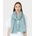 Magic Linen šál Teal blue