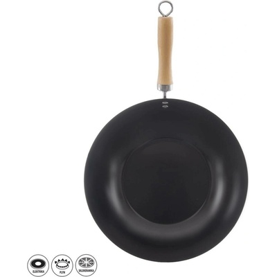 Excellent Wok pánev s nepřilnavým povrchem 30 cm