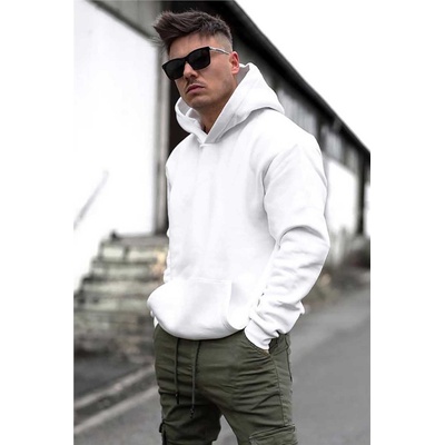 Madmext Мъжки суитчър 4391 - Бял 286489 (286489_Бяло)