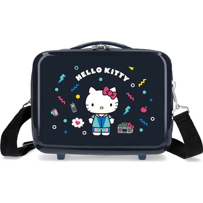Hello kitty Несесер Hello kitty Castle Of wash bag - Blue (Blue)