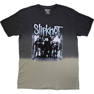 Slipknot Barcode Photo (Back Print & Wash Collection) Grey M Риза (SKTS70MDD02)