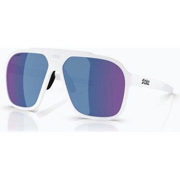 Bliz Слънчеви очила Bliz A002 matte white/grey blue multi