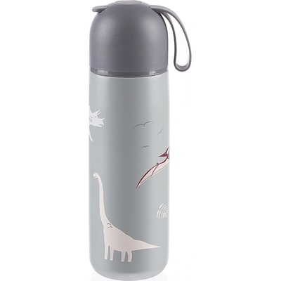 Zopa Termoska se silikonovým držákem 400 ml šedá
