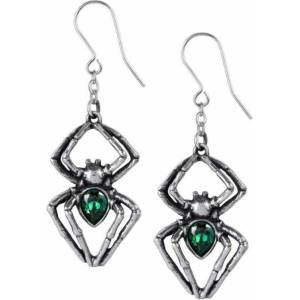 Alchemy gothic Обеци ALCHEMY GOTHIC - Emerald Venom - E428