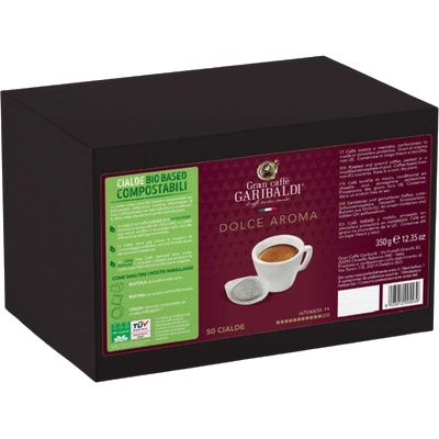 Gran Caffe GARIBALDI Кафе дози E. S. E. Garibaldi Dolce Aroma, 50бр