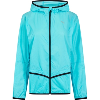 PUMA Дамско яке Puma (3) Hooded Lightweight Jacket Womens - Blue