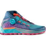 La Sportiva Дамски маратонки La Sportiva Women's Cyklon Trail running shoes - Storm Blue / Cherry Tomato - размер 38, 5 (EU) (123-2399-0115)