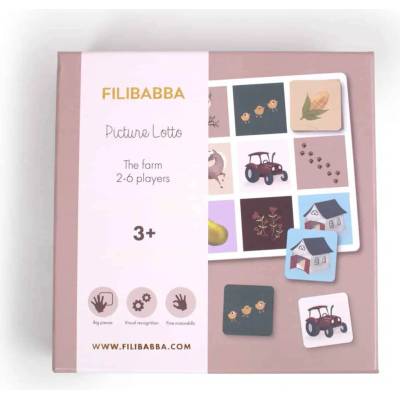 Filibabba Obrázkové Lotto Magic Farm