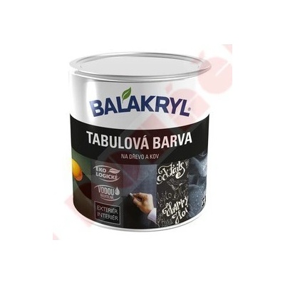 Balakryl tabulová barva 0,7 kg antirezin černá