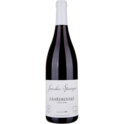 Jaroslav Springer Pinot Noir Záhřebenské 2022 13% 0,75 l (holá láhev)