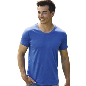 Fruit of the Loom Iconic Мъжка тениска с V-образно деколте Fruit of the Loom | 100% памук (1326RB)