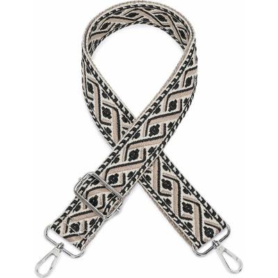 Miss Lulu Náhradní popruh na crossbody tašku černá SPM2428