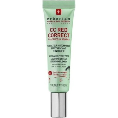 Erborian CC Red Correct Automatic Perfector SPF25 cc krém pro neutralizaci zarudnutí pleti 15 ml