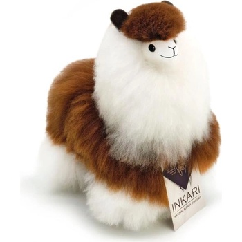 Inkari INKARI Плюшена играчка Алпака Small Macchiato 23cm