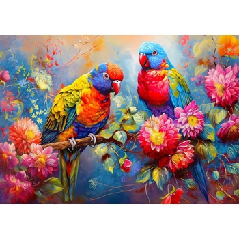 Enjoy - Puzzle Tropical Companions - 1 000 piese