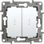 Legrand 664714 Ключ сериен с индикатор Niloe Бяло - 664714 (664714)