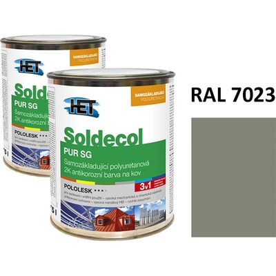 Soldecol PUR SG 0,75L RAL 7023