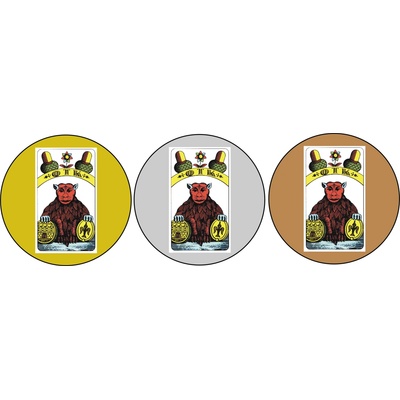 VIZINGR Žaludské eso MINI logo L1-č.244 L1-č.244 zlato