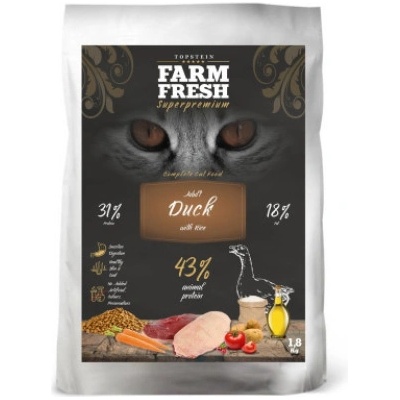 Farm Fresh Cat Adult Duck with Rice 1,8 kg