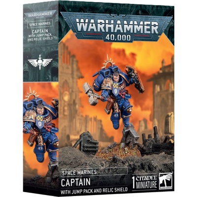 Games Workshop Captain with Jump Pack and Relic Shield (48-102)