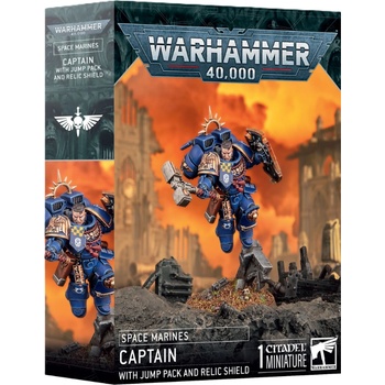 Games Workshop Captain with Jump Pack and Relic Shield (48-102)