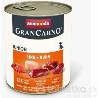 Animonda Grancarno Dog Junior Beef Chicken 6 x 400 g