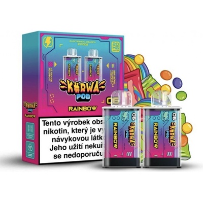Kurwa Pod Rainbow 20 mg 2x700 potáhnutí 1 ks