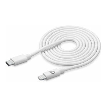 CellularLine USBDATAC2LMFI2MW USB-C dátový s konektorom Lightning, 200cm, bílý