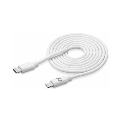 CellularLine USBDATAC2LMFI2MW USB-C dátový s konektorom Lightning, 200cm, bílý