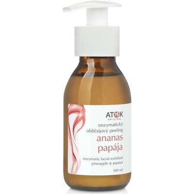 Original Atok enzymatický pleťový peeling Ananás-papája Original 100 ml