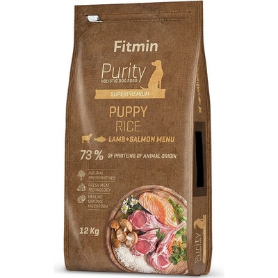 Fitmin Purity Rice Puppy Lamb & Salmon 2 kg