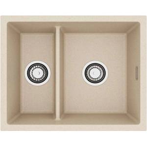 Alveus Omni - Гранитна мивка 55x45 см, тера 1150067 (1150067) Мивка за вграждане