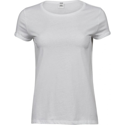 TeeJays Tričko TJ 5063 s rolovatelnými krátkými rukávy dámské COT-18506300103 Bílá