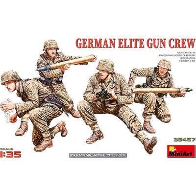 MiniArt German Elite Gun Crew 4 fig. 1:35