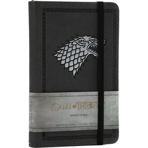 Insight Editions Дневник Game of Thrones House Stark Ruled Pocket Journal