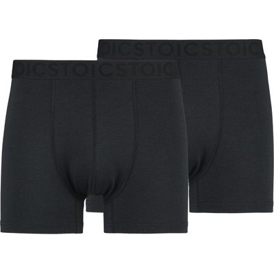 Stoic Мъжко синтетично термобельо Stoic TrosaSt. Boxer 2-Pack Boxer shorts - Black - размер 5XL (014-2412-0118)
