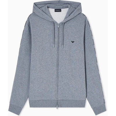 Giorgio Armani Суичър Emporio Armani Men's Zip Hoodie - Grey Melange