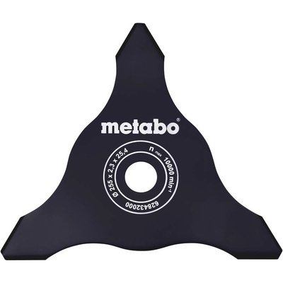 METABO - 3lopatkový žací nůž ke křovinořezu