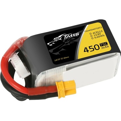 Gens Ace LiPo Tattu Serie 4S 4S1P 75C XT30 14,8V 450 mAh
